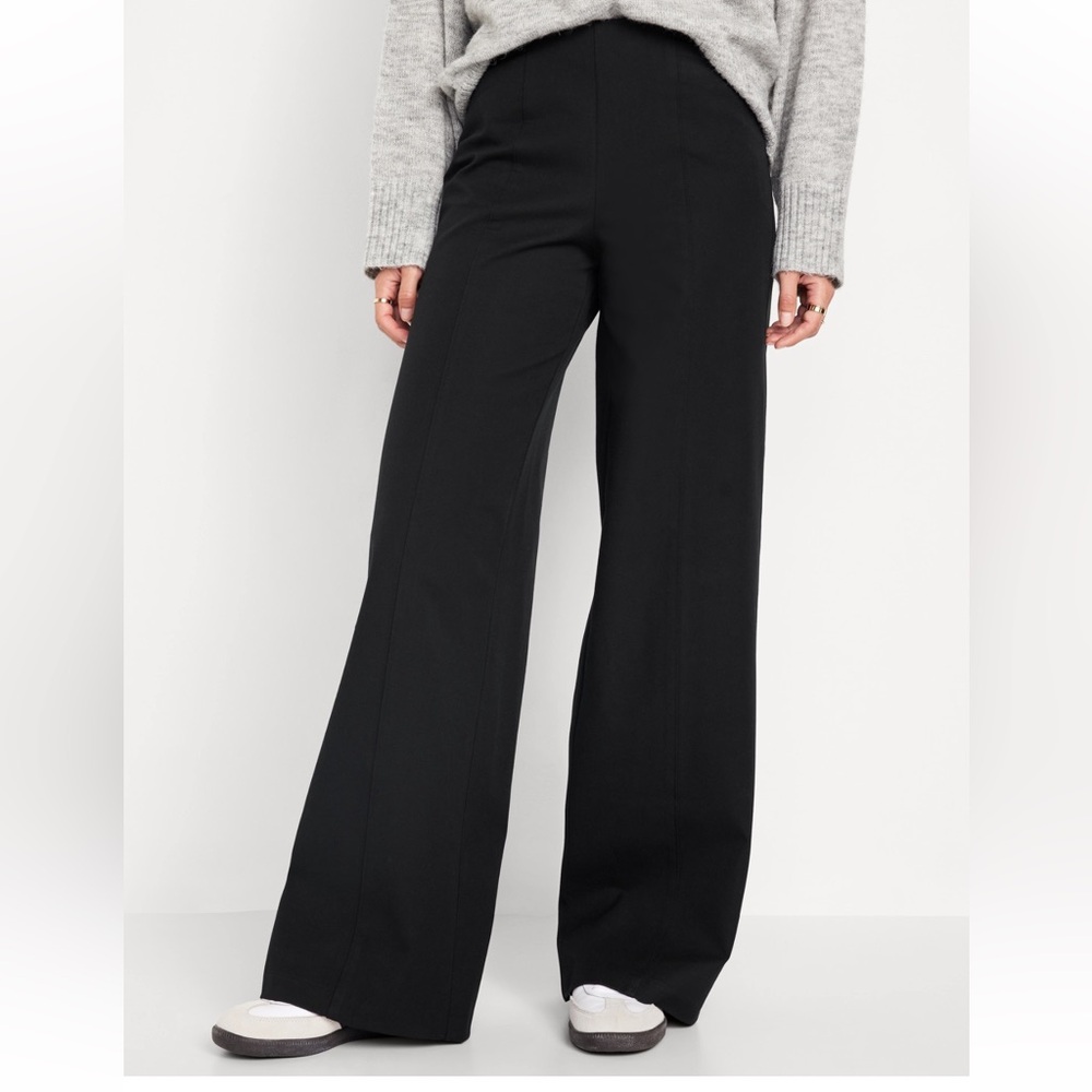 Old Navy Black Wide-Leg Women's Pants